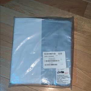 The Company Store Chambray solid sateen Bedskirt brand new